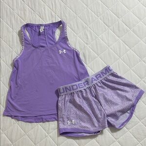 Under Armour Purple Athletic Top